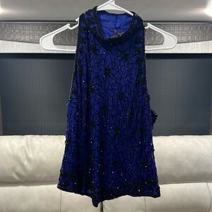 Marina by Marina Bresler Beaded top XL